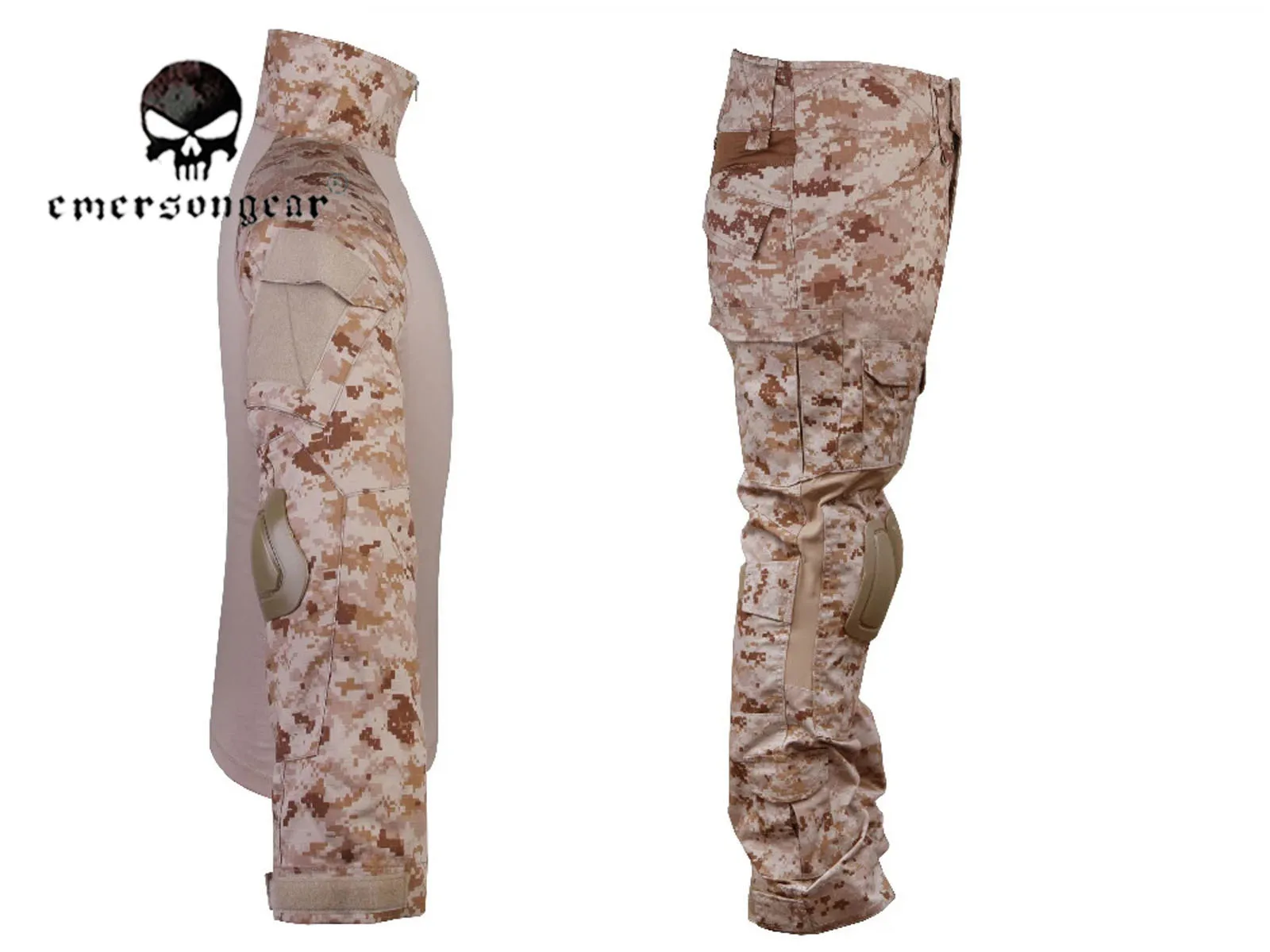 EMERSON Боевая Gen2 рубашка и брюки тактическая армейская форма bdu EM6914 AOR1|pad pad|shirt shirtpadded