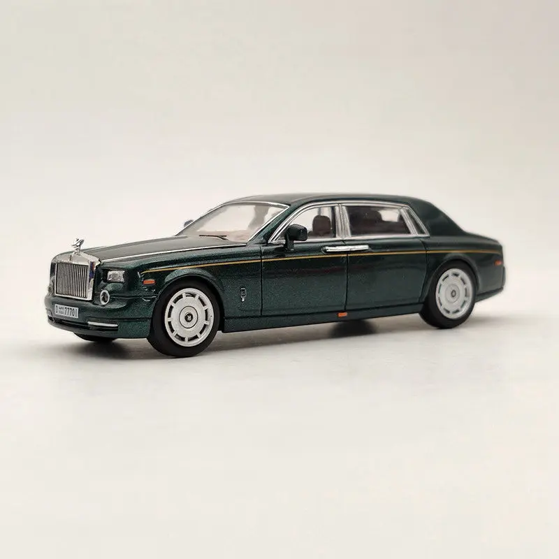 Лимитированная коллекция 1/64 для моделей Diecast темно зеленого цвета Phantom VII