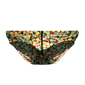 Men's briefs Patterns U Convex Low Rise Printing Pattern Men Briefs Home Male Underwears gift