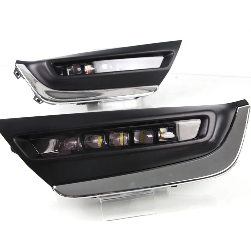 Трехцветные светодиодсветодиодный дневные ходовые огни переключения белого