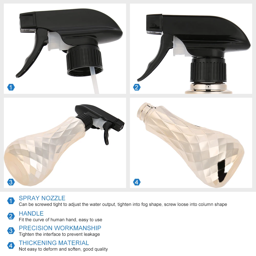 300 мл парикмахерские пустая бутылочка с распылителем многоразового распылитель