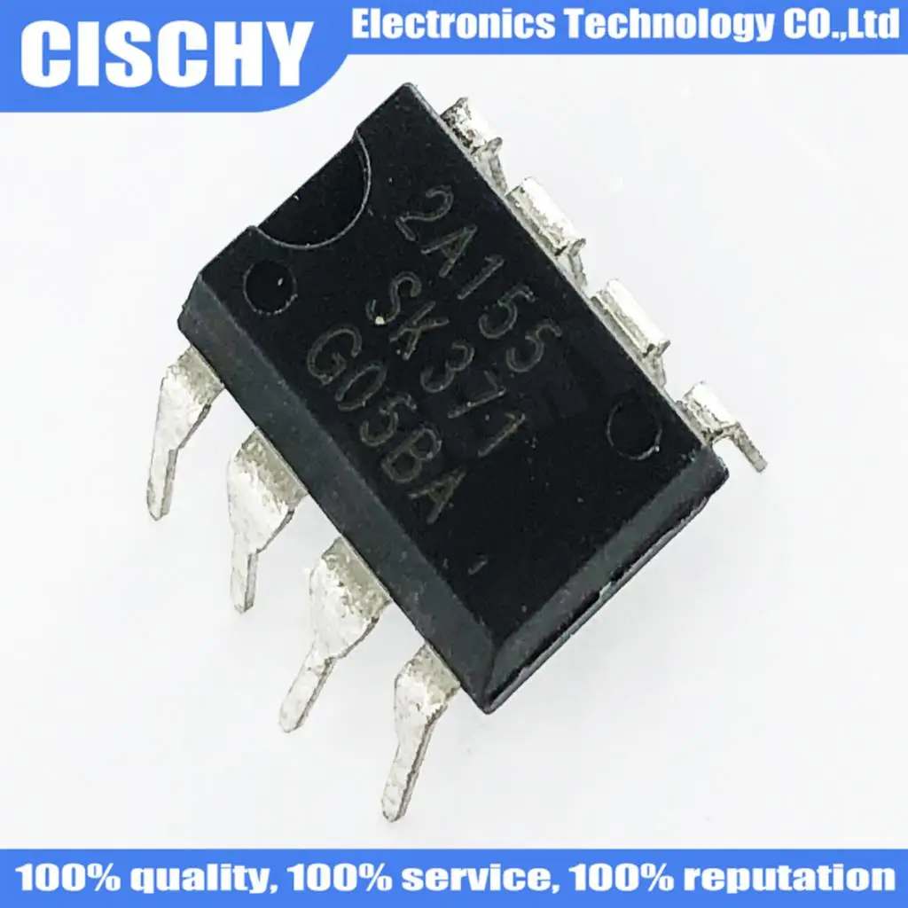 

5 шт. 2A155D DIP-8 STR2A155D DIP8 ICE2A155D DIP 2A155 STR-2A155D