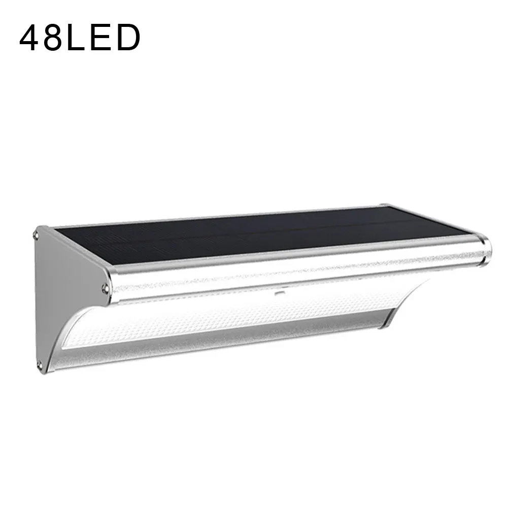 Настенный светильник на солнечной батарее светодиодный водонепроницаемый с