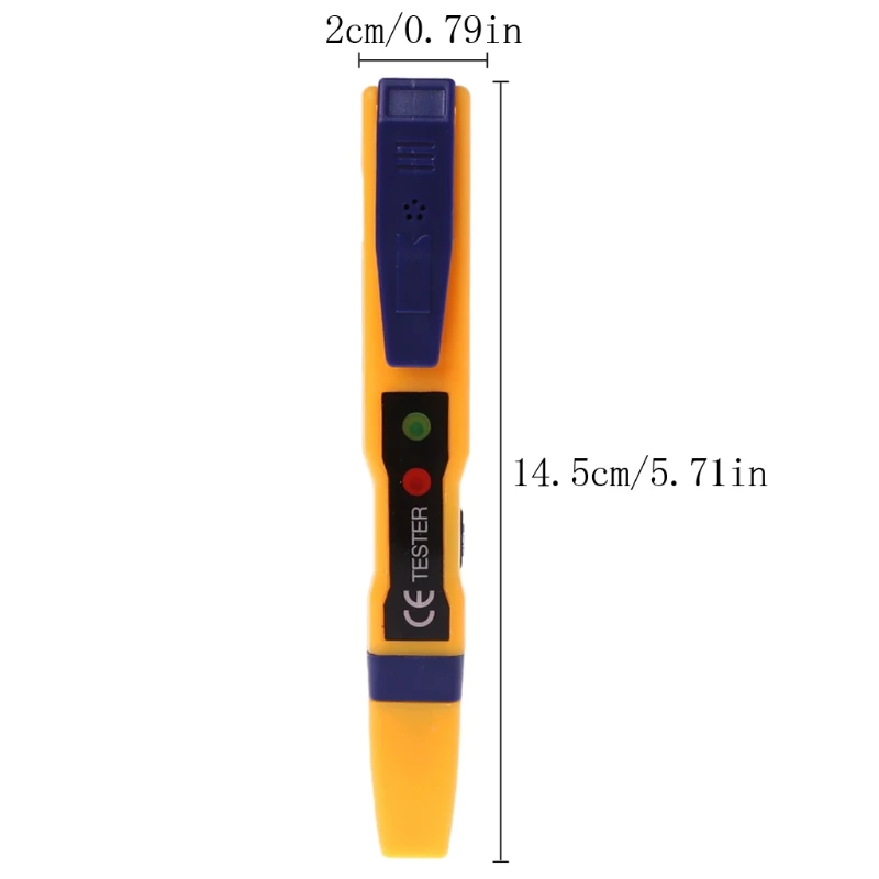 

LED Light AC Electric Voltage Tester Volt Alert Pen Detector Sensor 70-250V
