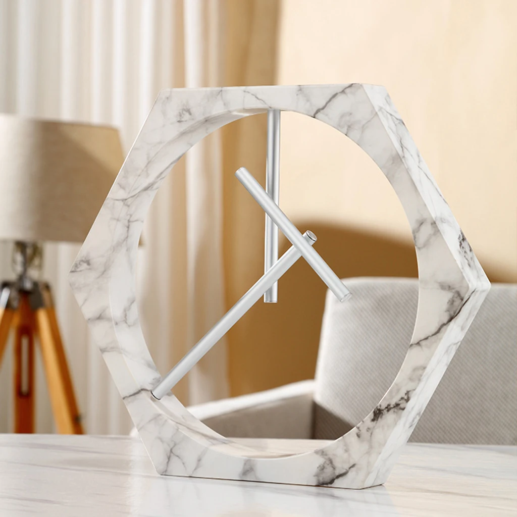 

Chic Art Perpetual Motion Abstract Sculpture Toy Figurine Photo Props Tabletop Decoration