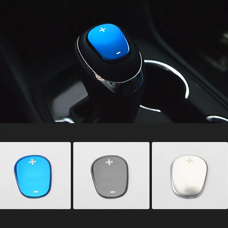 

Automotive Gear Shift Knob Decorative Car Accessories Stainless Steel Sticker For Chevrolet Equinox 2017 2018 2019 2020