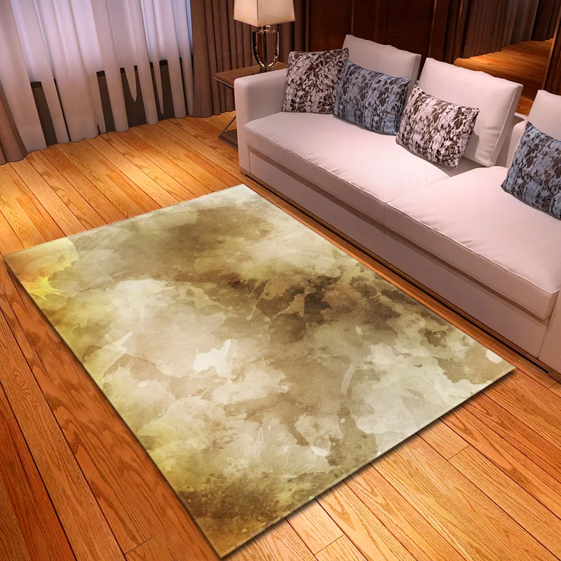Современный модный ковер мягкие фланелевые Коврики для спальни напольный коврик
