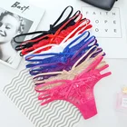 Женские сексуальные кружевные трусики танга, женское нижнее белье, нижнее белье, бандаж, 1 шт