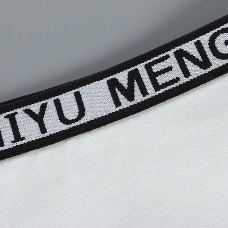 Хлопковые трусы для девочек подростков детское нижнее белье с буквенным принтом