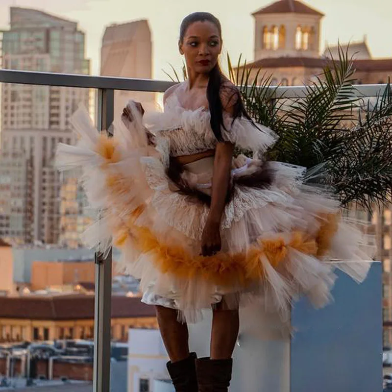 2 шт. Короткие вечерние платья с вырезом лодочкой и оборками|Женские платья| |