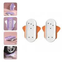 1 pair rotating waist disc comfortable massage particles slimming for home waist twisting disc compact core twister