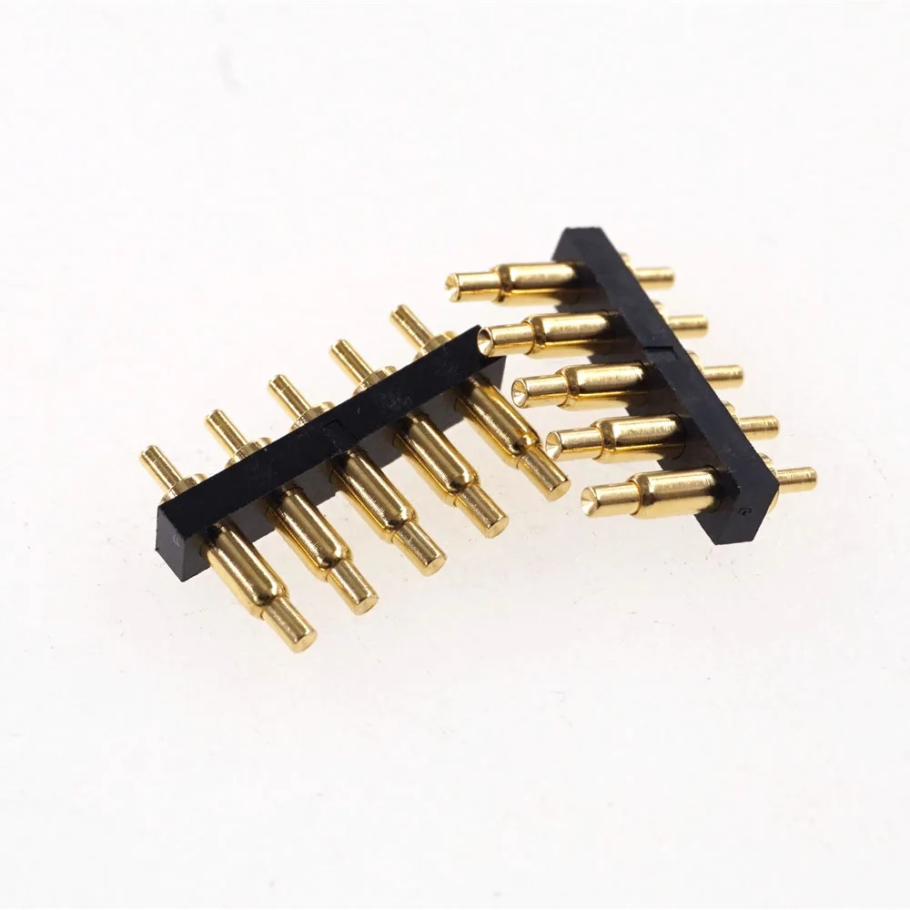 5 шт. коннектор с вогнутыми наконечниками и пружинными контактами контактов шаг 2