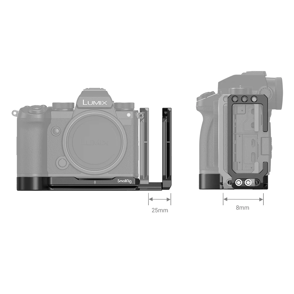 Кронштейн SmallRig L для камеры Panasonic S5 основание Arca и боковая пластина быстросъемная