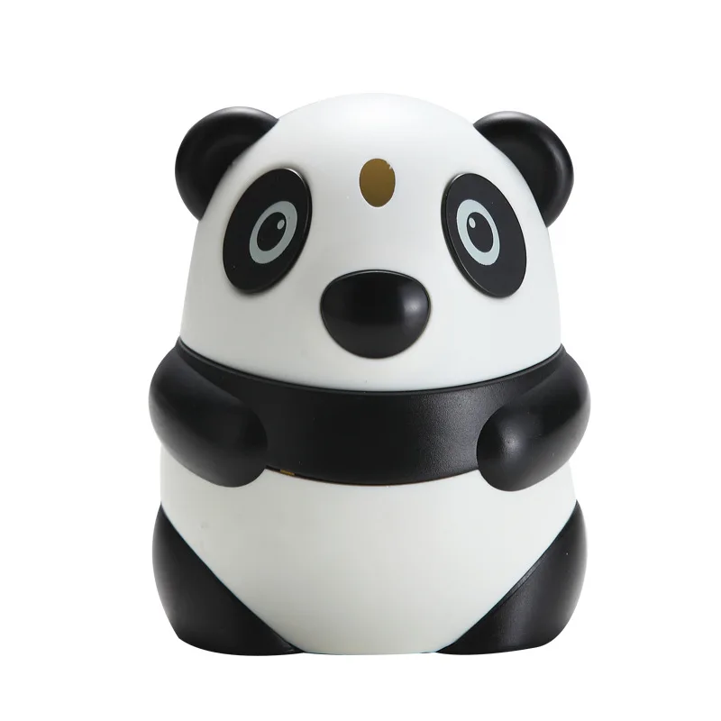 

Cute cartoon toothpick box bearcat automatic toothpick container creative home plastic toothpick bottle table Decoration