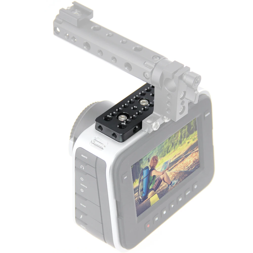 CAMVATE верхняя пластина для камеры с резьбой 1/4 "-20 /3/8"-16 отверстий крепления на