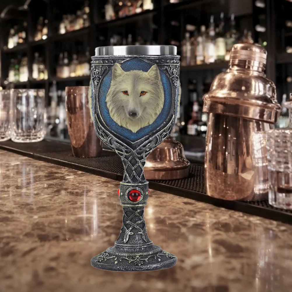 Двухслойная Ретро креативная пивная кружка для питья из смолы забавная бокал