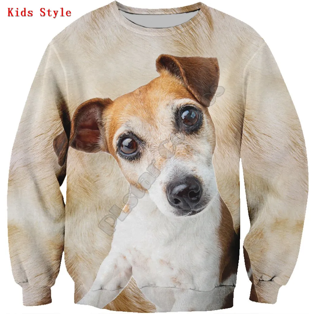 Husky Sweatshirt 3d printed Hoodies Pullover Boy For Girl Long Sleeve Shirts Kids Funny Animal Sweatshirt