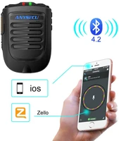 2020 new bluetooth ptt microhpone for ios system moblie phone work with zello ptt application