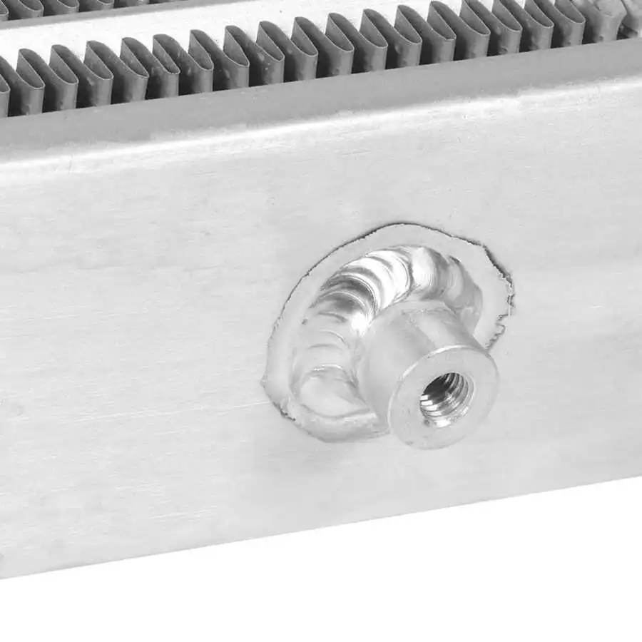 Алюминиевый турбо интеркулер для двигателя автомобиля высокая