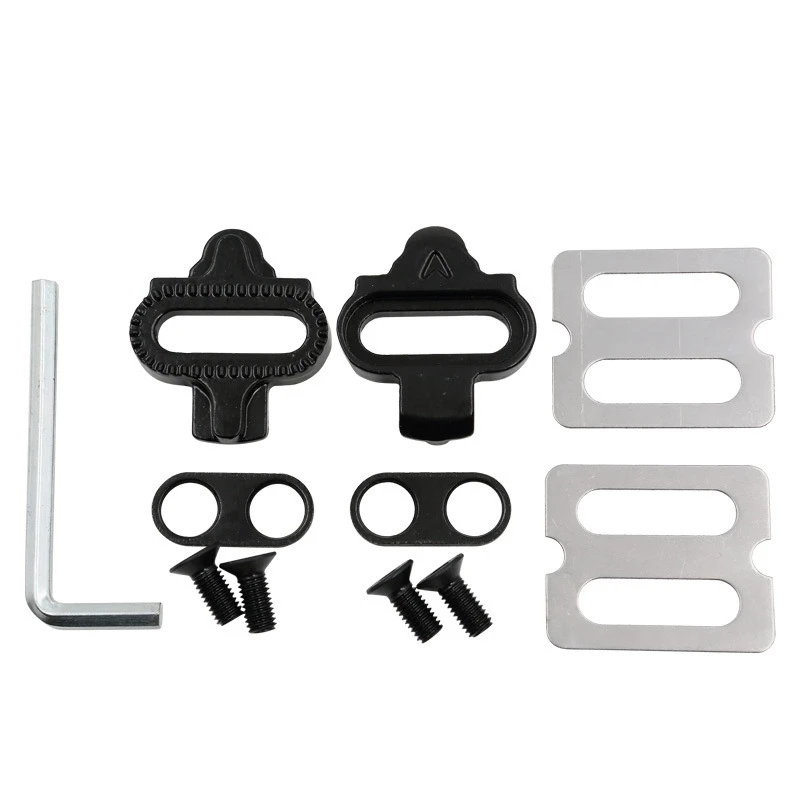 

MTB Mountain Bike Pedal Cleats Set Cycling Bicycle for SPD Self-Locking Pedals Riding Accessories Components