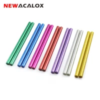 newacalox 14pcs 11mm non toxic solid color diy hot melt glue sticks for 11mm glue gun craft album repair accessories adhesive