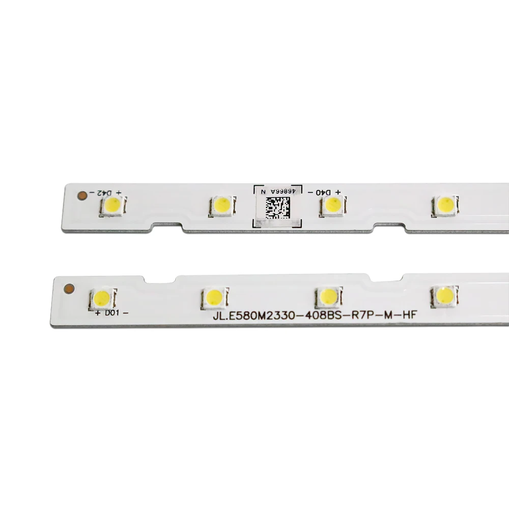 New 2 PCS LED backlight strip for Samsung UN58NU7100 UE58NU7100 un58nu710D UN58NU6080 LM41-00632A BN96-46866A JL.E580M2330-408BS |