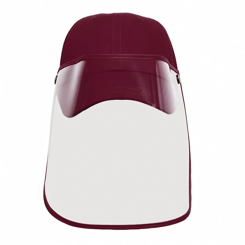 

Detachable Anti-Spitting Droplet Visor Adjustable Full Face Shield Cap Protective Mask Mouth Cover Outdoor Safety Anti Spray Hat