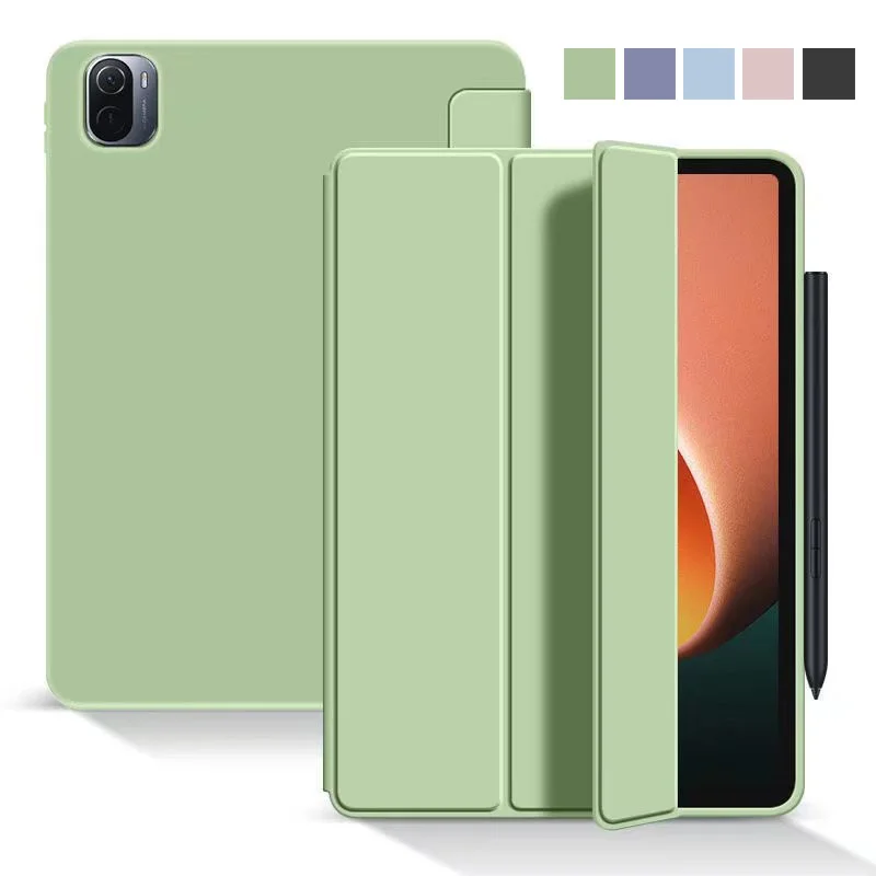 

Умный чехол для Xiaomi Mi Pad 5 Pro, складной кожаный чехол с подставкой 2021 дюйма, защитный чехол для Mi Pad5 MiPad 5 Pro, 11 дюймов