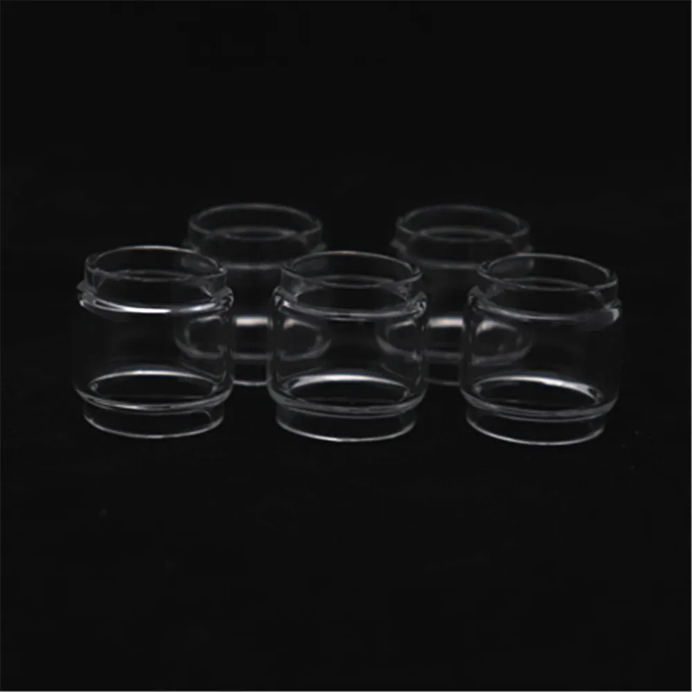 

5PCS FATUBE Bubble Glass tube for Eleaf ELLO DURO vate TS T POP 5.5ml pico 25 Lemo Drop RTA Pyrex fatboy Glass tank