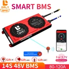 Умная батарея bms 14s pcm bms 80A 100A 200A, система управления литий-ионными аккумуляторами lili, 48 В с балансом для солнечной энергетической системы