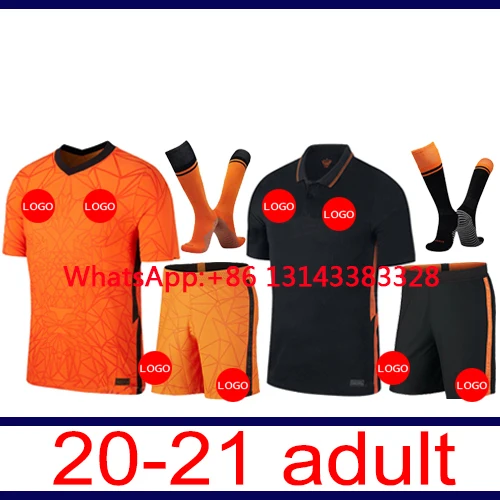 

20-21 Free shipping Set 2020 2021 Best quality Netherland Top Best adult custom shirt