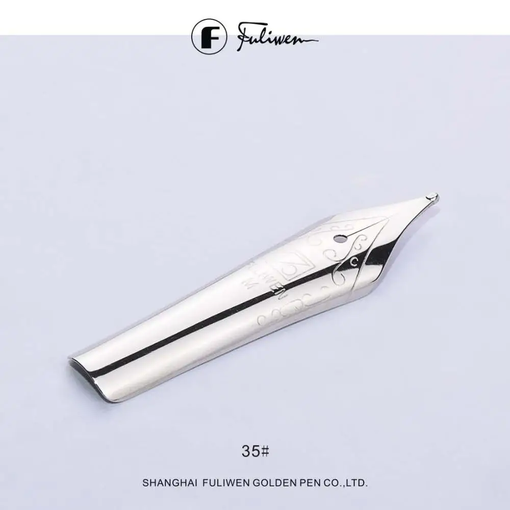 1 шт. Оригинал Fuliwen Silver M Wet #6 наконечник для Penbbs 308/323/309 Jinhao 450/750 подарок письма