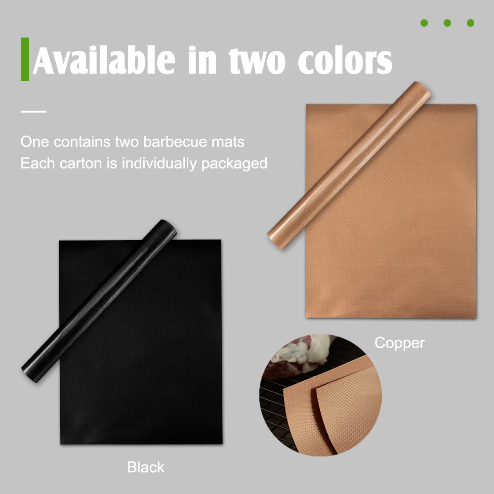 Коврик для гриля и барбекю не прилипающий коврик выпечки на открытом воздухе