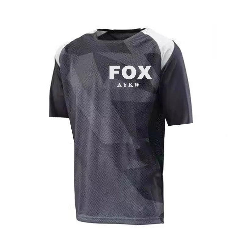 

Moto Bicycle Jersey Long Sleeve Cycling Enduro Mtb Shirt Downhill T-shirt Camiseta Motocross Mountain Bike Clothing AYKWFox Mtb