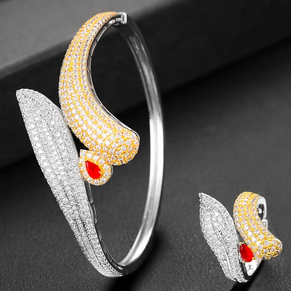 

GODKI Super Big Luxury 4PCS Butterflies africa Cubic Zirconia Set Jewelry Sets For Women Wedding Cubic Zirconia Dubai Bridal Set