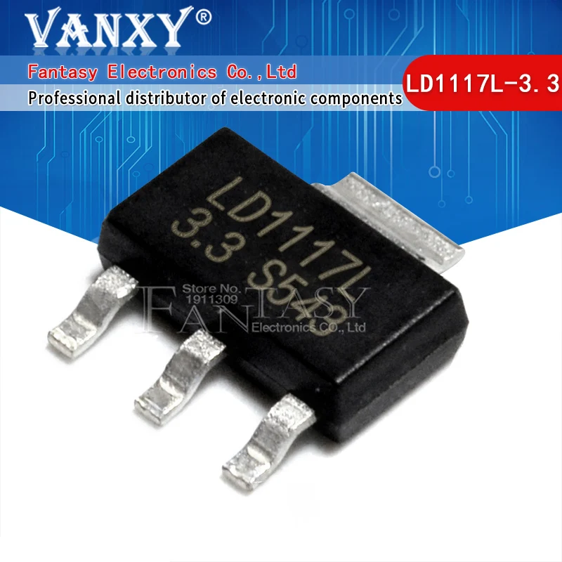 

10pcs LD1117L-3.3 SOT-223 LD33V LD1117-3.3 SOT223 LD1117L-5.0 LD1117L-5 LD1117AL-ADJ LD1117L-ADJ LD1117ALAD