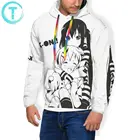 K On Толстовка K-On Azusa Yui толстовки черный Зимний пуловер толстовка из полиэстера классные мужские толстовки для улицы