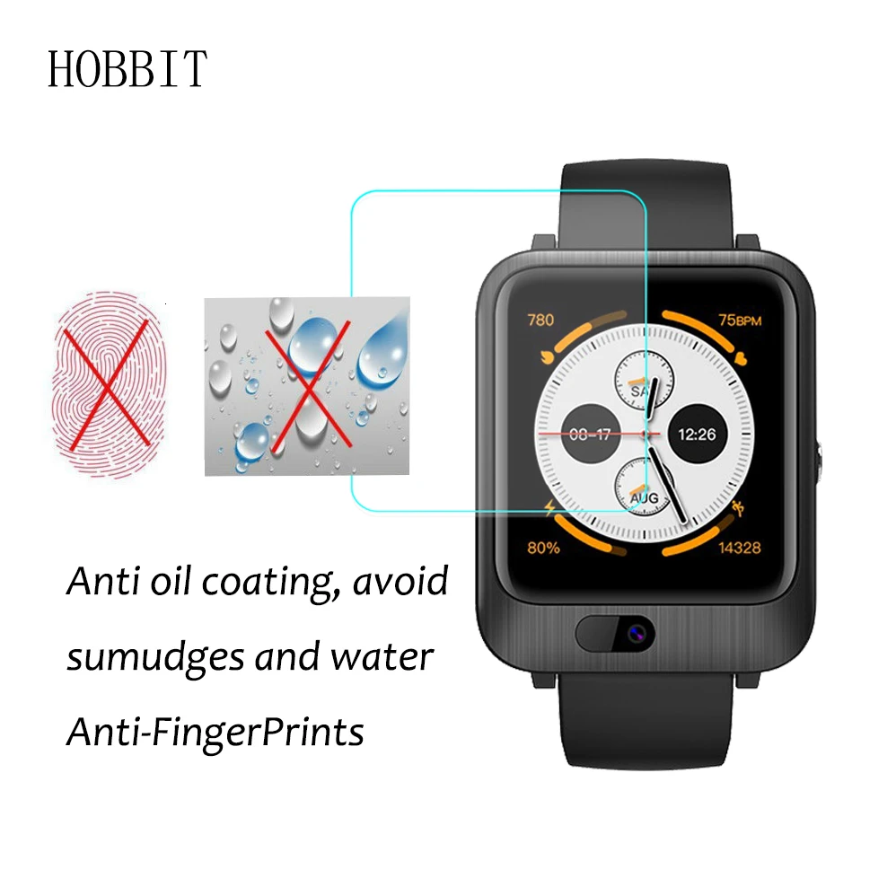 Ультратонкая защитная пленка из ТПУ для смарт часов LEMFO LEM11 LEM 11 3