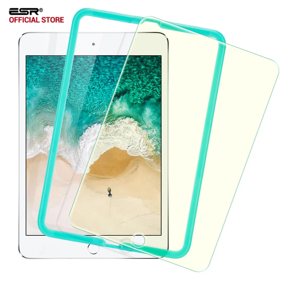 Стеклянная пленка для iPad mini 4, ESR Анти Blue-ray& HD Закаленное стекло протектор экрана с бесплатным аппликатором для iPad mini 4
