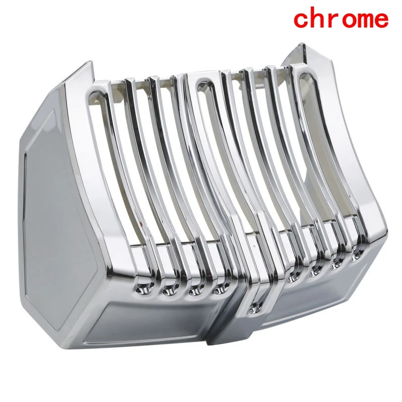 Chrome Мотоциклетный масляный радиатор для Harley Touring CVO freewheel Road King Electra Street Glide Bagger - Цвет: Chrome