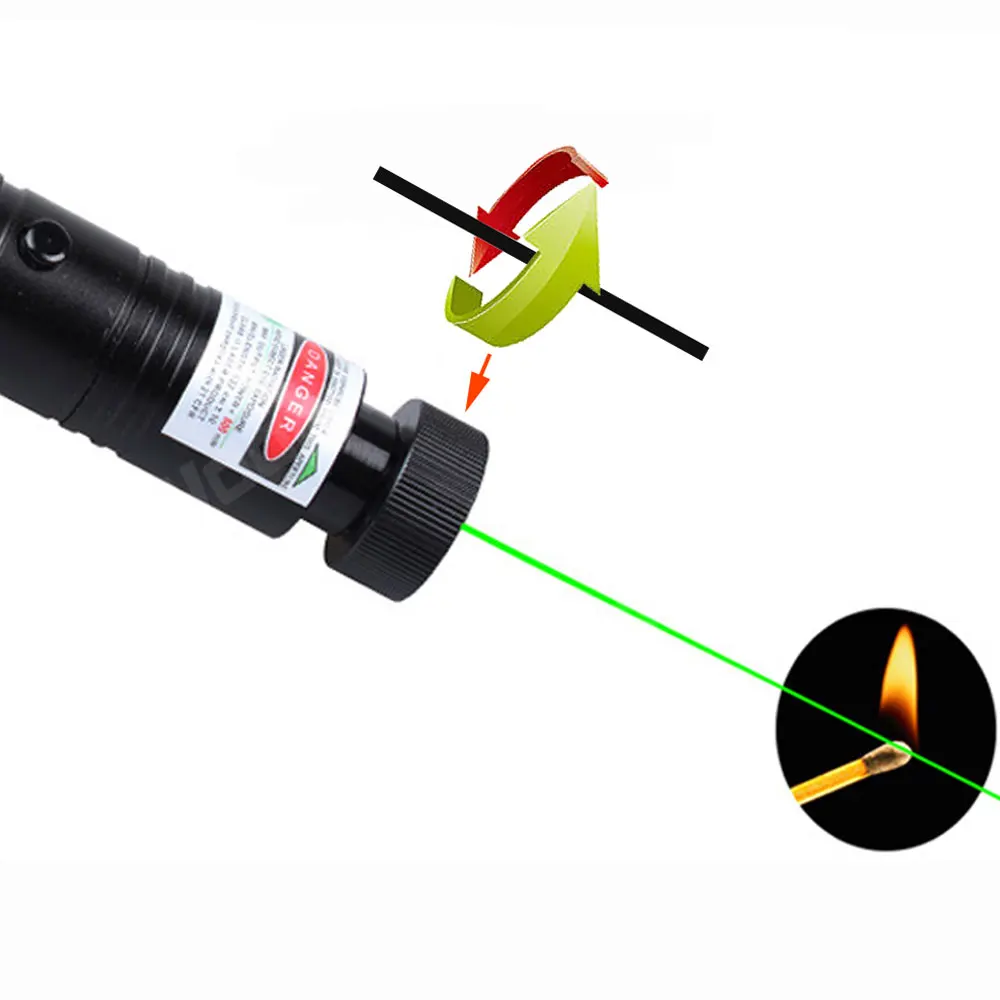 Лазерная указка с зеленой точкой тактическое устройство высокой мощности 532 нм 5