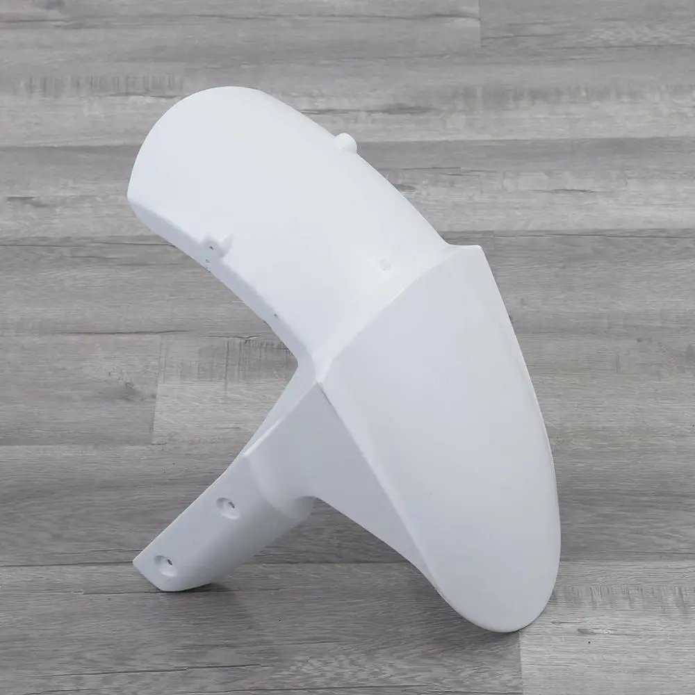 Неокрашенное переднее крыло из белого АБС-пластика для мотоцикла брызговик Kawasaki