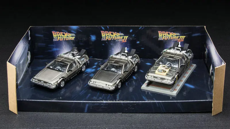 

VITESSE 1/43 Back to the future number one player DeLorean DMC12 Alloy car model