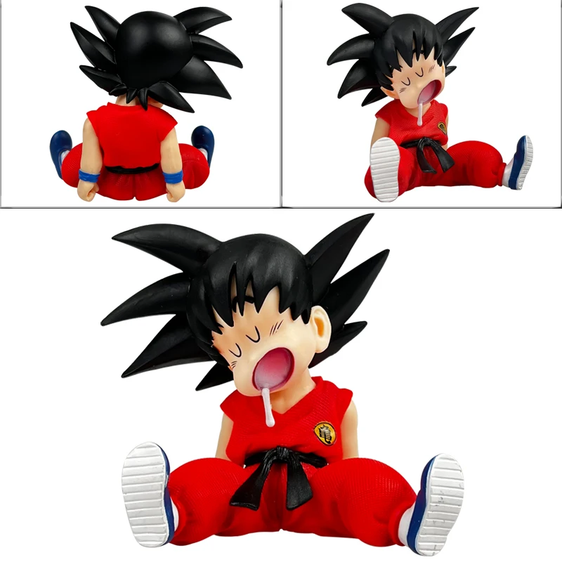 

Anime Dragon Ball Sleep Figure Son Goku Figures Monkey King Action Model Ornaments Collection Cartoon Kawaii Kids Toys Gift