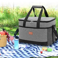 leakproof reusable insulated cooler lunch bag soft cooler cooling tote 33l 16 5%d1%8511x12 buffet server sturdy zipper