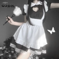 ojbk new sexy sweet lolita dress japanese maid costume anime cosplay kawaii coffee bar uniform halloween outfit for women new