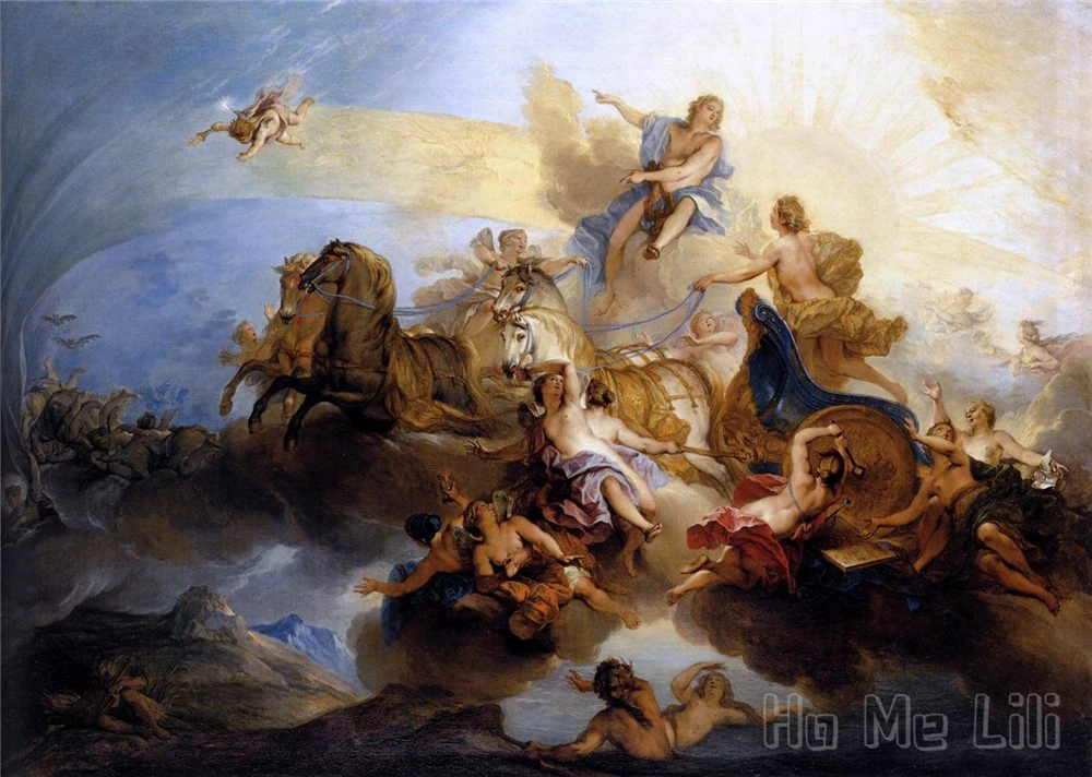 Phaeton-tapiz de arte Apolo, arte para interiores, decoraci&oacute;n-1