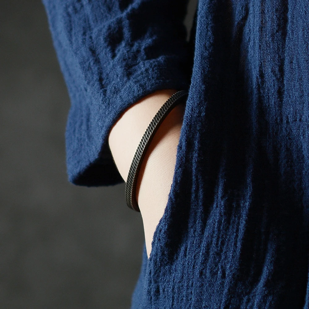 Браслеты из титановой стали ювелирные аксессуары для мужчин и женщин браслеты