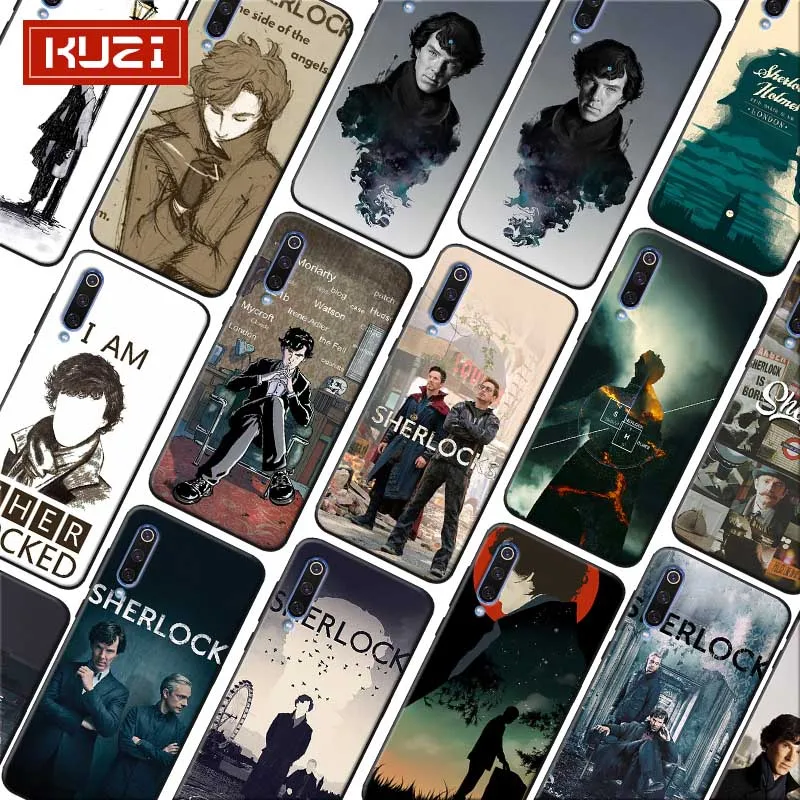 Phone Case for samsung galaxy a50 a70 a30 a40 a20 s8 s9 s10 plus Soft silicone Cover Sherlock Holmes |