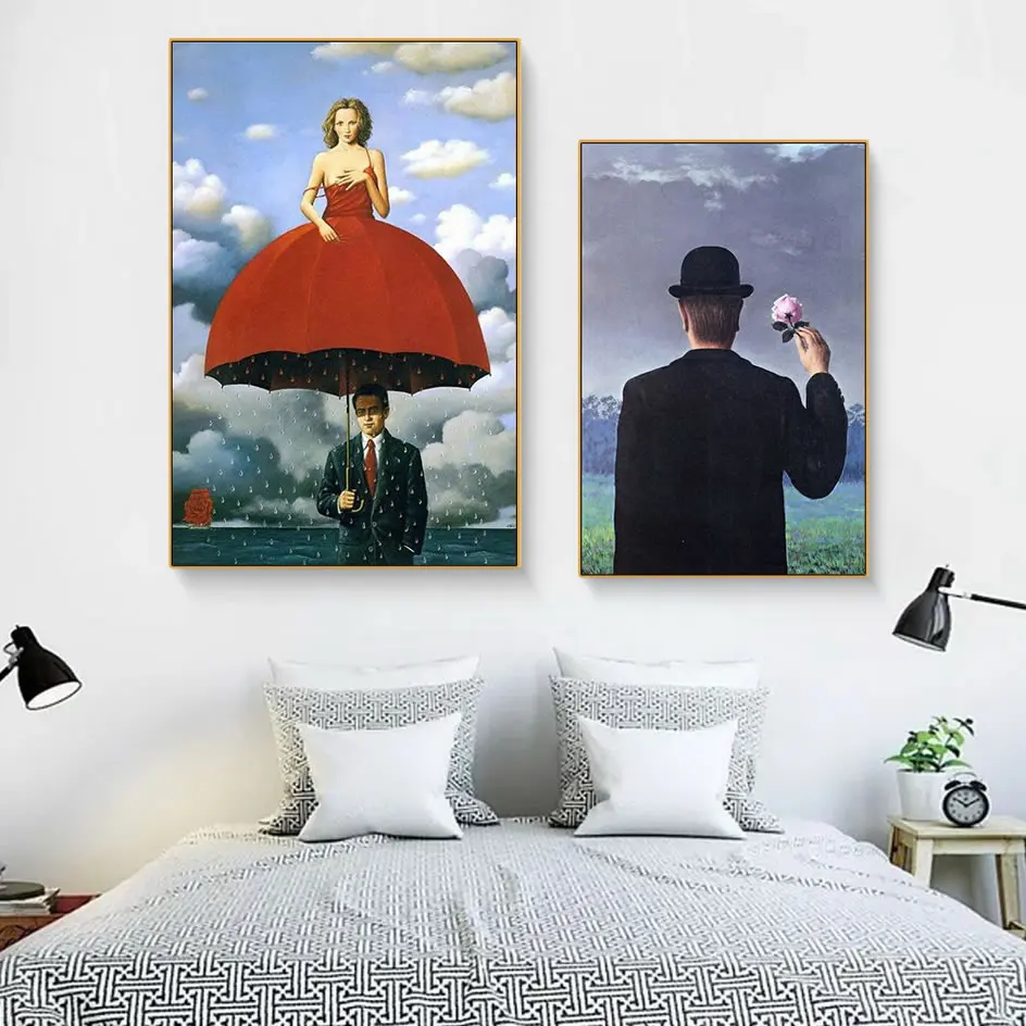 Художественная картина Magritte современные искусства Настенная на холсте маслом